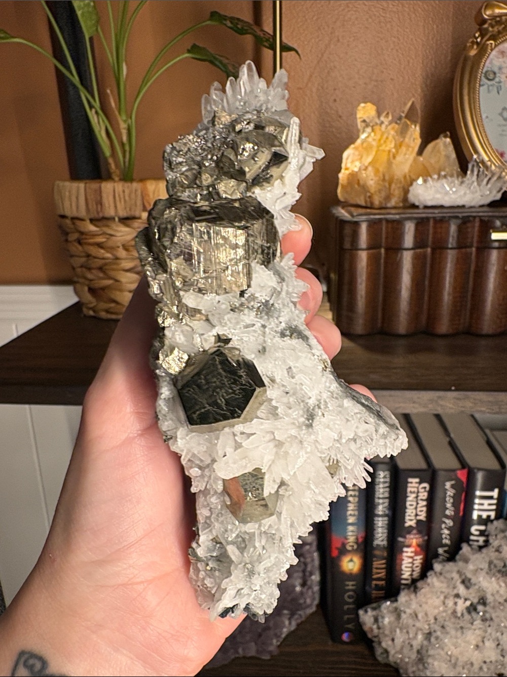 Pyrite and Quartz